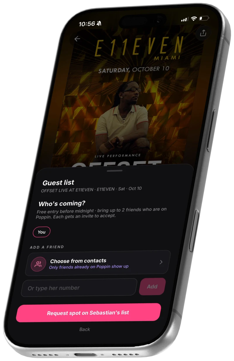 Request a spot